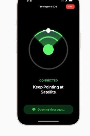 iPhone 14支持衛星連接