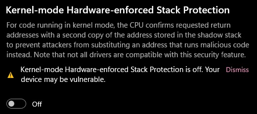 Kernel-mode-Hardware-enforced-Stack-Protection-is-off.-Your-device-may-be-vulnerable.jpg