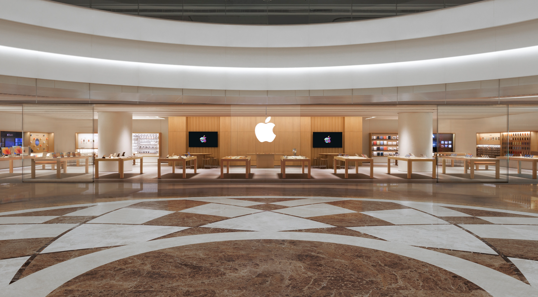 果粉期盼已久 安徽第一傢蘋果Apple Store零售店來